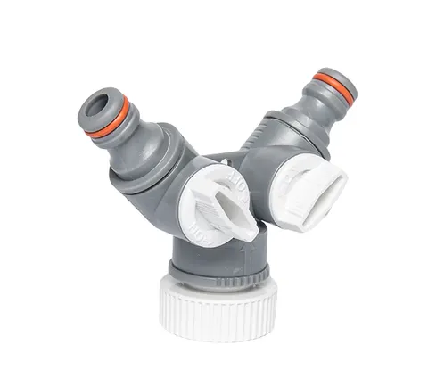 Trójnik Z Zaworami Gw 1" / 3/4" White Line Wl-2222 Bradas