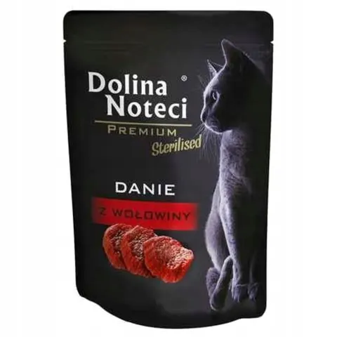 Dolina Noteci Wołowina Dla Kota Po Sterylizacji 85g
