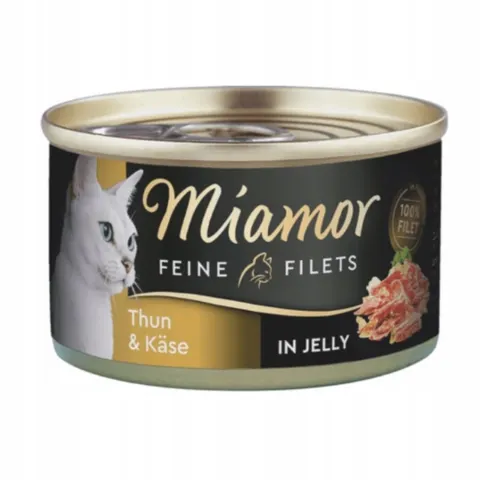Miamor Fillet Tuńczyk Z Serem 100G Karma Mokra Dla Kotów