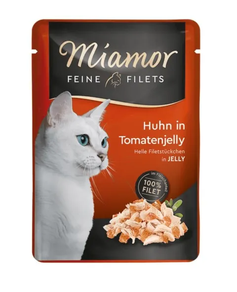 Karma mokra Miamor Feine Filets Kurczak Z Pomidorami 100g