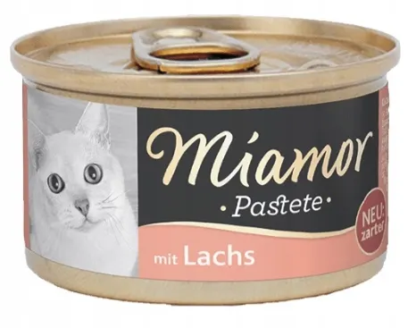 Miamor Pastete Łosoś 85g Karma Mokra Dla Kotów