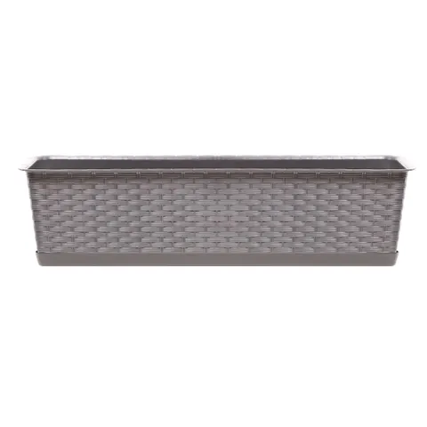Prosperplast Skrzynka Balkonowa Ratolla Set Mocca ISR400p-7529U