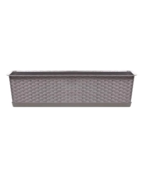 Skrzynka balkonowa Ratolla Case mocca 60 cm