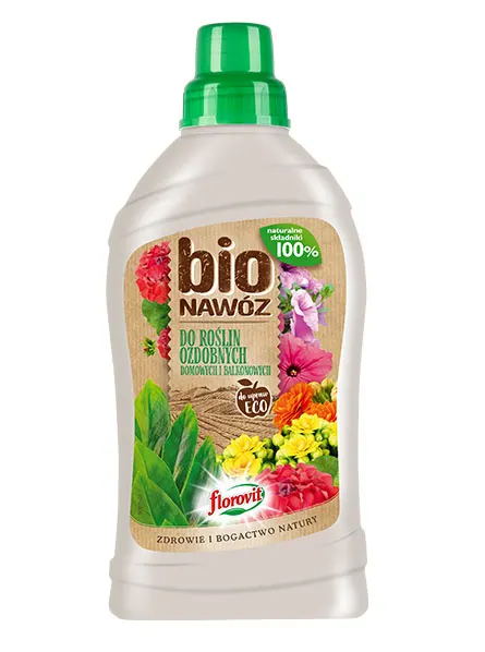 Florovit Pro Natura BIOnawóz płynny do ozdobnych roślin domowych i balkonowych 1kg