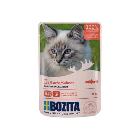 Karma mokra Bozita Łosoś W Galaretce 85g
