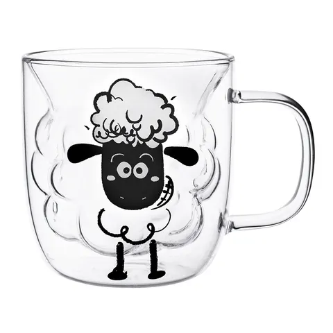 Kubek Termiczny Baranek Z Uchwytem 330ml Andrea Kids Altom