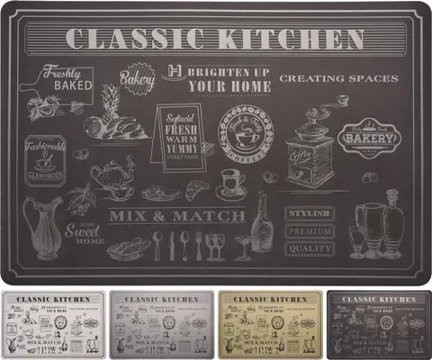 Basic Kitchen Mata Stołowa 43,5*28,2*0,04 Cm Dekoracyjna