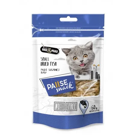 Pausesnack Przysmak Dla Kota Paski Suszonej Ryby 60g Hm-8260