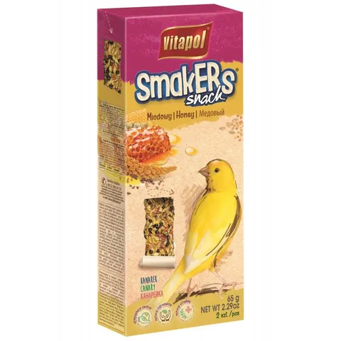Smakers Dla Kanarka-Miodowy 2szt Op.