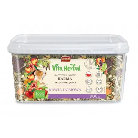 Pokarm Vita Herbal Dla Kawii Domowej Wiaderko 900g