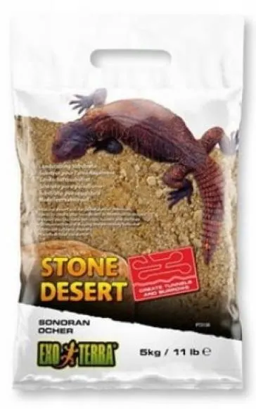 Podłoże Exo Terra Stone Desert Pustynia Ochra 5kg Ex-1381