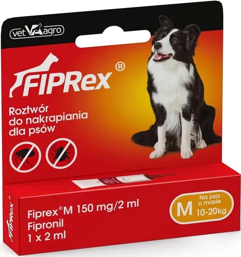 Fiprex Krople M 10-20kg 2ml