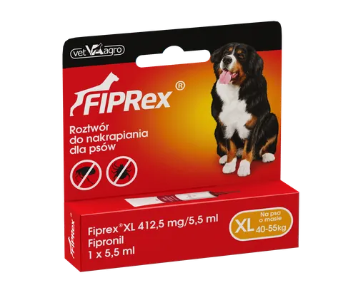 Fiprex Krople Xl 40-60kg 5,5ml