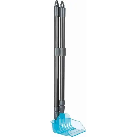 Szufelka Ze Zmiotką 60-107cm Szaro/Niebieska Tx-23650