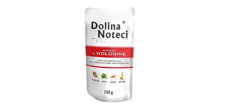Dolina Noteci Premium Bogata w Wołowinę mokra karma dla psa 150g