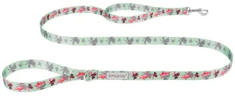 Amiplay Smycz Be Happy Xl 150cm Flamingo 125795