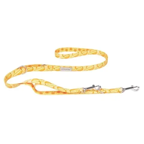 Amiplay Smycz 7 In 1 Be Happy Xl 100-200cm Banana 125770