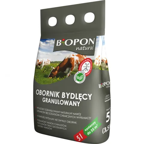 BIOPON Obornik granulowany BYDLĘCY, 5 l