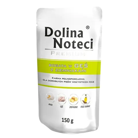 Karma Dolina Noteci Gęś Z Ziemn. Doypack 150g 19006