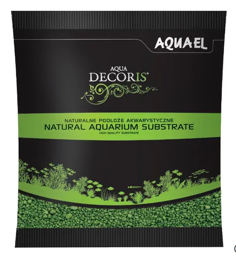 Aquael żwirek aqua decoris zielony 1kg