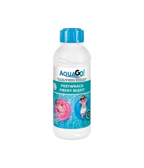 AQUA GO! BASO C 1L PRZYWRACA PIĘKNY BŁĘKIT