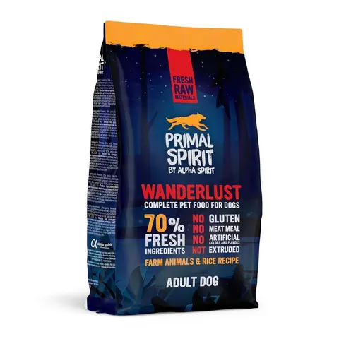 Primal Spirit Karma Drobiowa dla Psów Wanderlust 70% 1kg