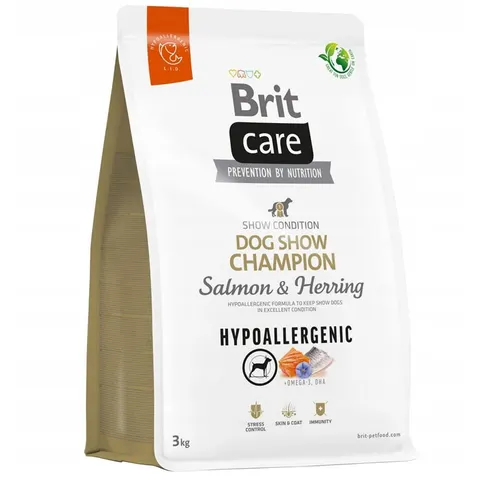 BRIT CARE DOG HYPOALLERGENIC DOG SHOW CHAMPION 3kg sucha karma dla psa