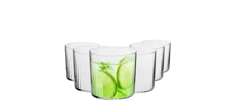 Szklanki Z Optykiem Mixology 350ml 6szt Krosno