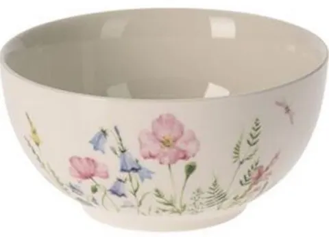 Miska Kwiaty Porcelana 14x6cm Koopman