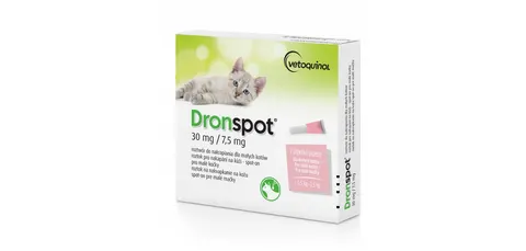 Bayer Krople Dronspot 0,35ml 0,5kg Mały Kot - 1 Pipeta