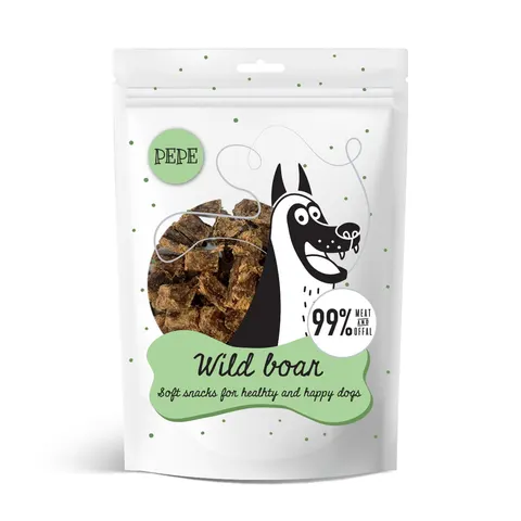 Paka Zwierzaka Przysmak Pepe Wild Boar 70g