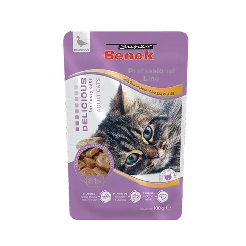 Karma mokra Super Benek Kaczka W Sosie 100g