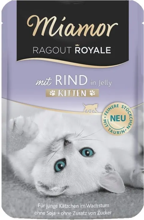 Karma Mokra Miamor Ragout Royale Wołowina W Galaretce 100g