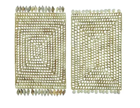 Podkładka stołowa ze skorupkami 44×29 cm