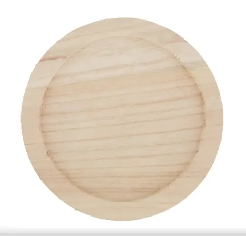 Taca Z Drewna Paulowego Fi38*1,5 Cm 54626-386