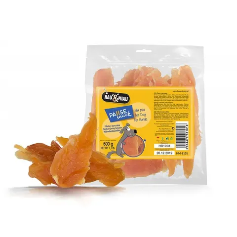 Pausesnack Przysmak Dla Psa, Filety Z Kurczaka 500g
