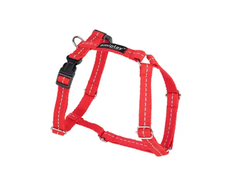 Amiplay szelki reg guard reflective s czerwony 131898