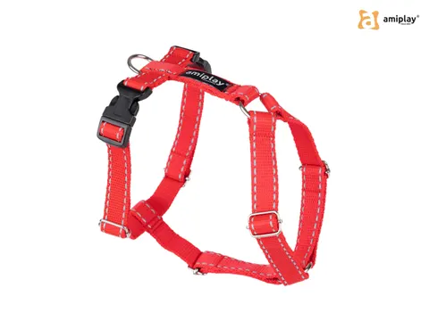 Amiplay szelki reg guard reflective xl czerwony