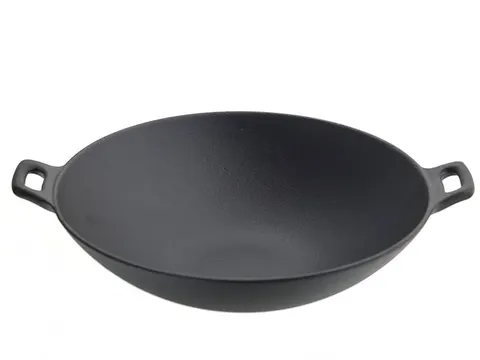 Żeliwna Patelnia Okrągła Z Rączką 30,5cm