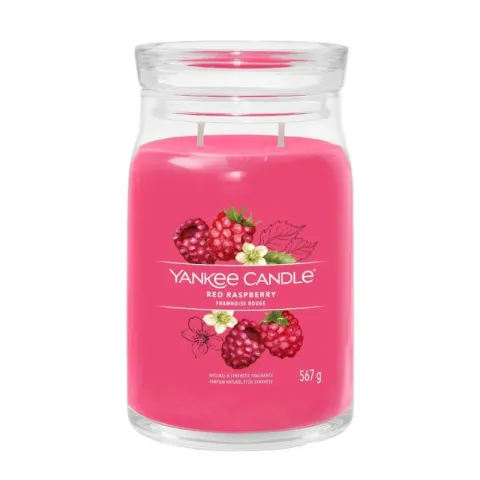 Yankee Candle Signature Świeca Duża Red Raspberry 1701375e