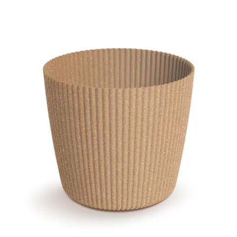Doniczka plastikowa Milly Round Naturo ECO 12,9 cm