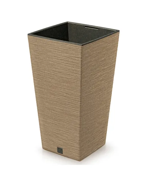 Doniczka ECO Wood Furu Square Naturo ECO 39,5 cm