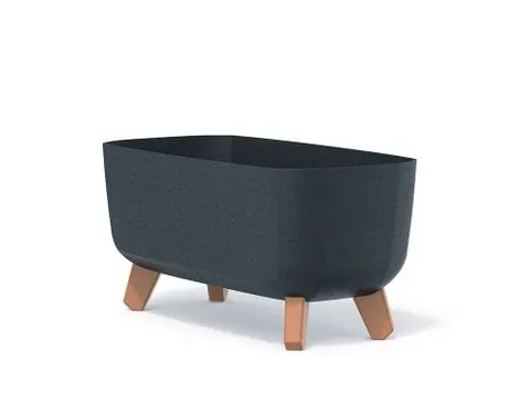 Osłonka plastikowa na nóżkach Gracia antracyt 39 cm