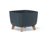 Osłonka ECO Wood na nóżkach Gracia Square Eco Wood Antracyt 29 cm
