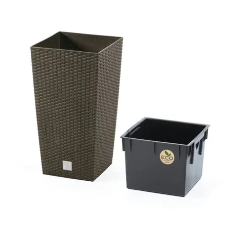 Prosperplast Doniczka Rato Square Eco-Kawa Drts240w-4625w