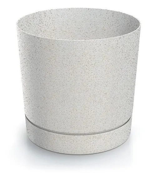 Doniczka ECO Wood TUBO P Biały ECO 29,2 cm