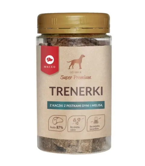 Maced Sp Trenerki Z Kaczki Z Pestkami Dyni I Melisą 150g