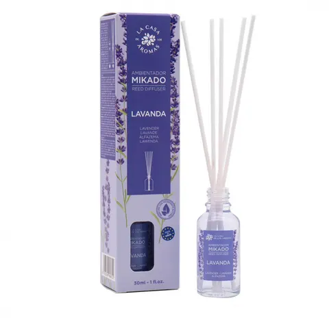 LA CASA DE LOS AROMAS Patyczki zapachowe LAWENDA, 30 ml