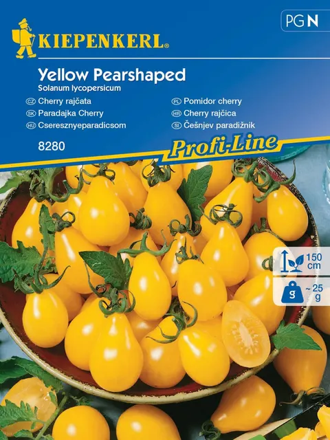 Nasiona Pomidor Cherry Yellow Pearshaped 1g Kiepenkerl