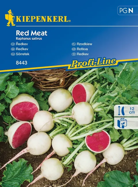 Nasiona Rzodkiewka ''Red Meat'' Kiepenkerl